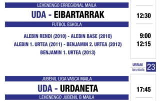 UDA kartelera